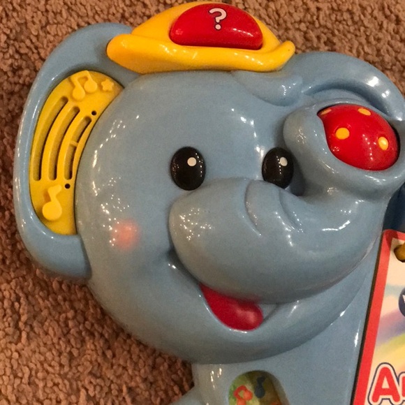 VTech, Touch and Teach Elephant, ABC Toy - Picture 3 of 4